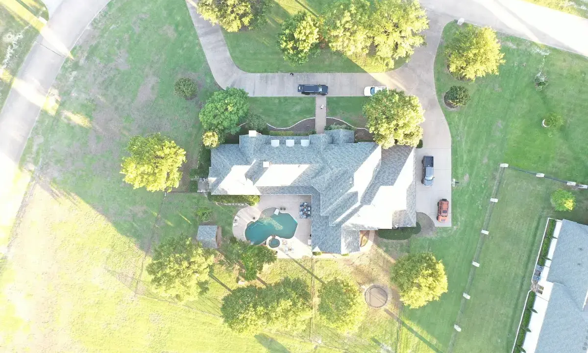 New shingle roof installation on a home in Tanque Verde